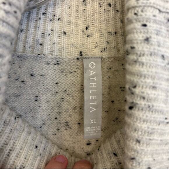Athleta Bayshore Wool Cashmere Turtleneck Tunic Women’s XL - Picture 5 of 9